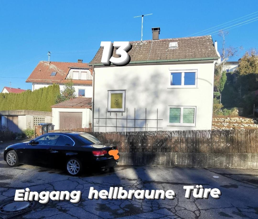 Privates Zimmer In Ruhiger Lage Heidenheim-Steinheim Am Albuch Kültér fotó